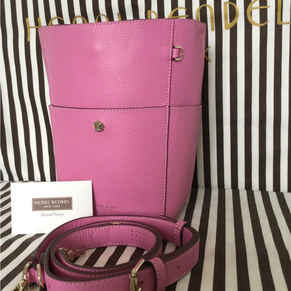 Henri Bendel bouquet mini hobo. - Picture 3 of 8